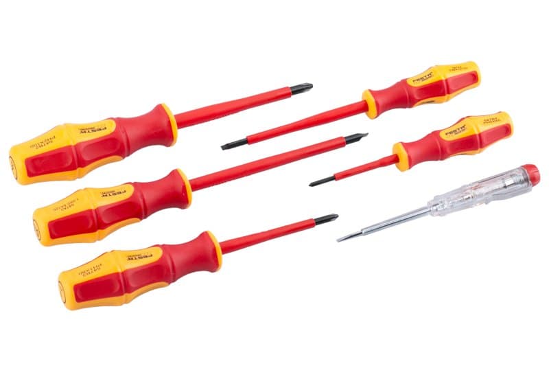 Sada elektrošroubováků FESTA INDUSTRY CrV 6ks VDE 1kV