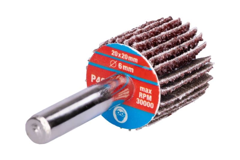 Kotouč lamelový brusný 20x20x6mm P40 stopka