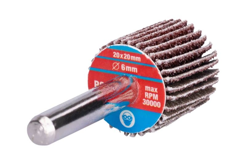 Kotouč lamelový brusný FESTA 20x20x6mm P80 stopka
