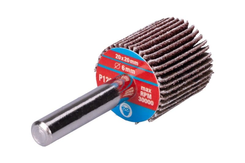 Kotouč lamelový brusný FESTA 20x20x6mm P120 se stopkou