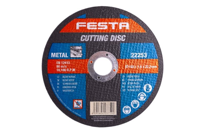 Kotouč řezný FESTA na kov 150x1.6x22.2mm