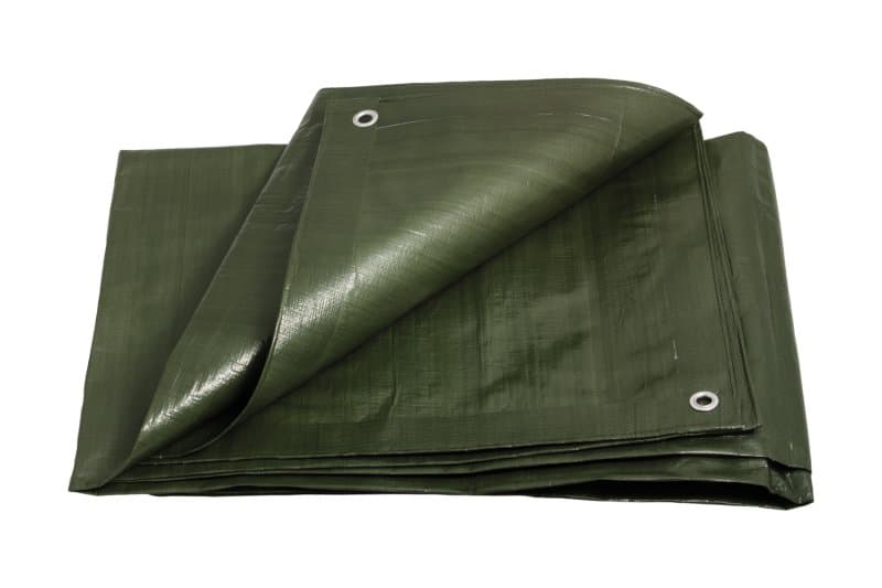 PE plachta zakrývací 2x2m 100g/m2 zelená