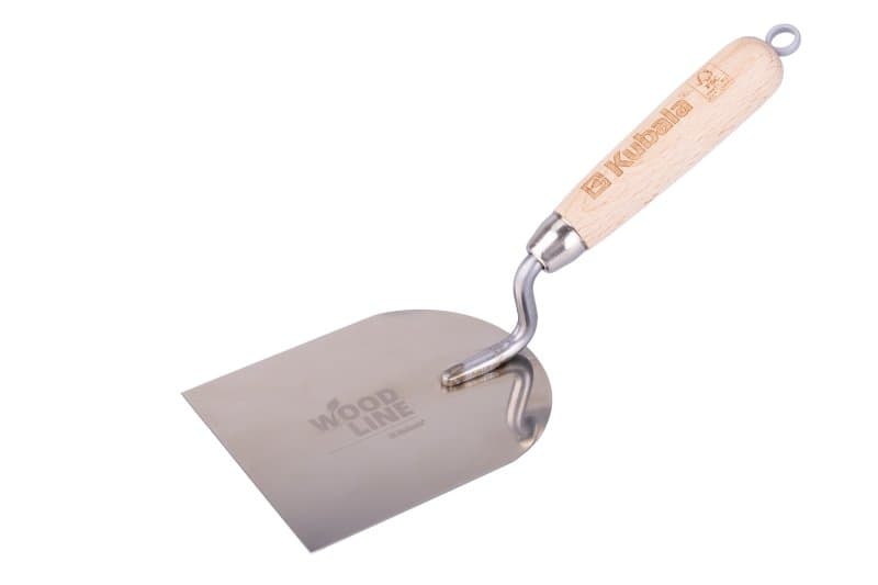 Lžíce štukatérská nerez š. 100mm, dřevěná rukojeť 5904