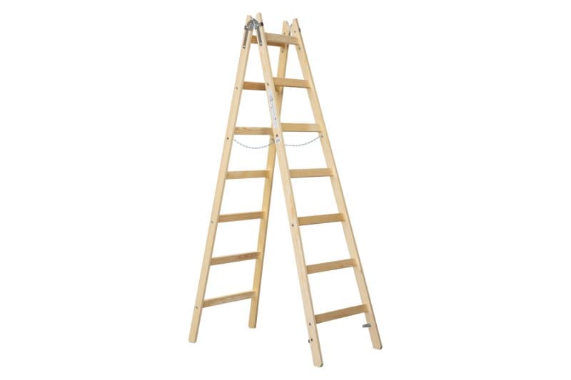 Štafle dřevěné 7 příček, L=2,14m