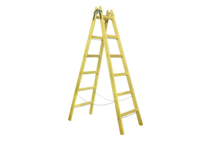 Štafle dřevěné EXPERT 6 příček, L = 196,5cm