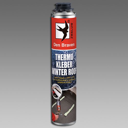 DEN BRAVEN Thermo Kleber - pistolová lepící pěna 750ml - ROOF WINTER