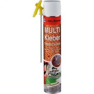 MULTI KLEBER lepidlo Trubičková pěna Den Braven 40140MK 825 ml žlutá 