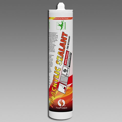 Akrylový protipožární tmel 310 ml šedá DEN BRAVEN