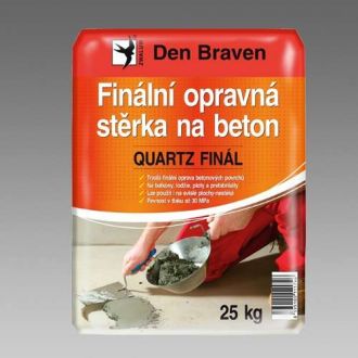 Den BravenFinální opravná stěrka na beton QUARTZ FINAL 25 kg | pytel / 5 kg