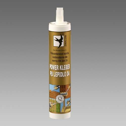 Den Braven POWER KLEBER (PU lepidlo D4) 300ml - kartuše 310 ml béžová