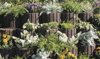 SEMMELROCK Rundflor svahová tvárnice SEMMELROCK STEIN + DESIGN