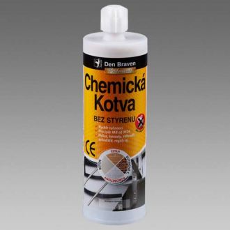 Chemická kotva bez styrenu POLYESTER SF 280 ml - kartuše 150 ml šedá DEN BRAVEN