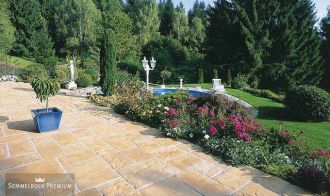 SEMMELROCK Bradstone Old Town dlaždice 3,8 - 4,4 cm SEMMELROCK STEIN + DESIGN