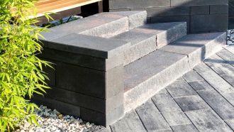 CS BETON SOLOBLOK - Stříška - základní kámen černá