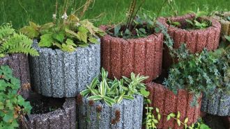 SEMMELROCK Rundflor svahová tvárnice SEMMELROCK STEIN + DESIGN