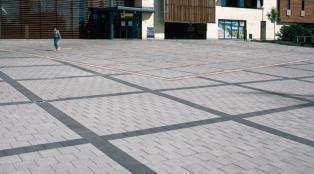 Semmelrock CityTop kvadrant dlažba 6 cm | antracit 20/20/6 cm, šedá 20/20/6 cm