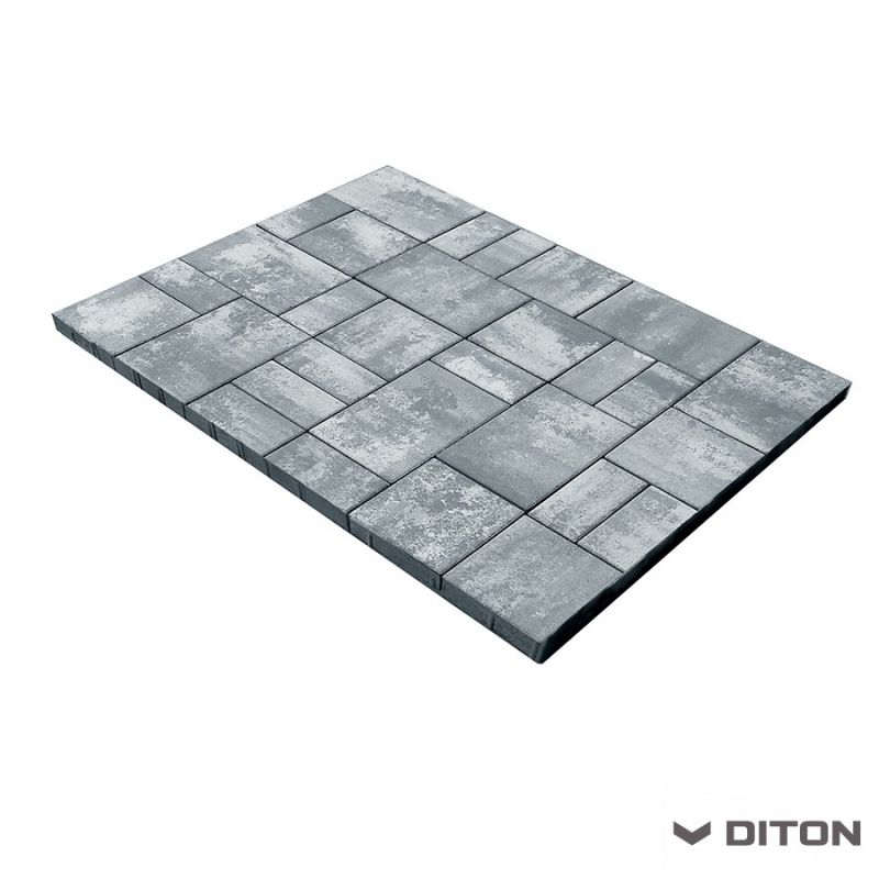 DITON - Skladebná betonová dlažba KOMBI 8 cm - MARMO