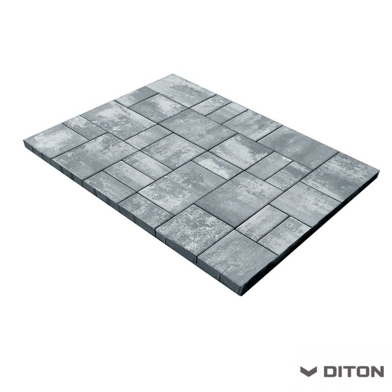 DITON Dlažba betonová KOMBI standard výška 80 mm - MARMO