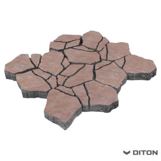 DITON Zámková dlažba STONE 8 cm AKCE