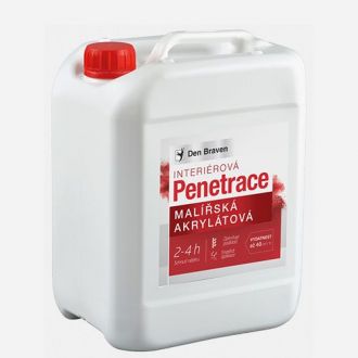 Malířská akrylátová penetrace - 1 kg DEN BRAVEN