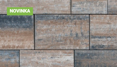 CS BETON Zámková dlažba VENEZIA 6 cm AKCE DUBEN - NATURCOLOR CORAL LIGHT