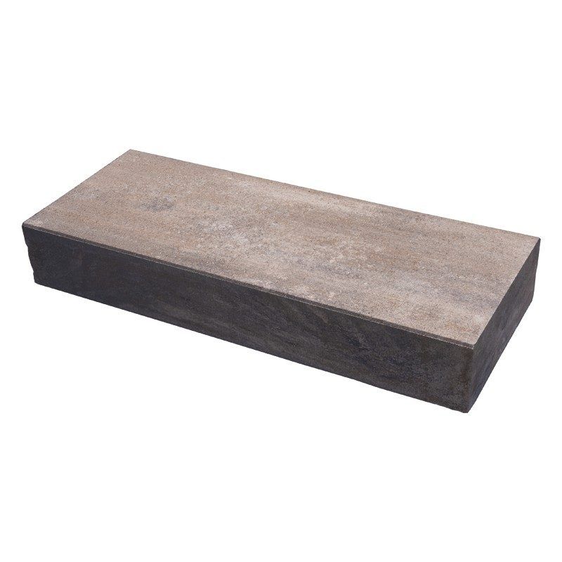 SEMMELROCK Citytop schod 100 x 40 x 15 cm - bílohnědočerná SEMMELROCK STEIN + DESIGN