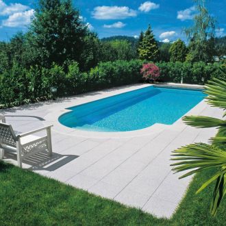 SEMMELROCK Pastella dlaždice 40,5 × 40,5 × 3,8 | středomořská hnědá, světle šedá 