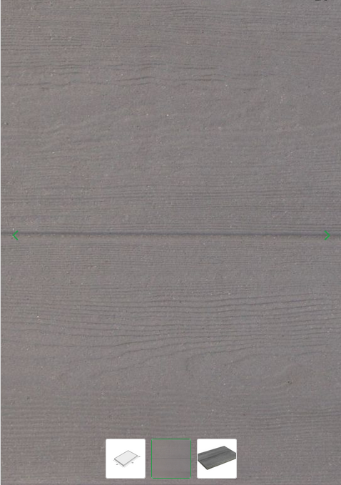 PRESBETON Plošná dlažba DAREA 800 x 400 x 62 mm POVRCHOVÁ ÚPRAVA reliéfní kartáčovaná - Šedá