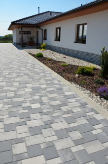 PRESBETON Dlažba skladebná HOLLAND Kombi MIX 6 cm  | Domino, Festival, Galo, Kamelo, Nuevo, Piano