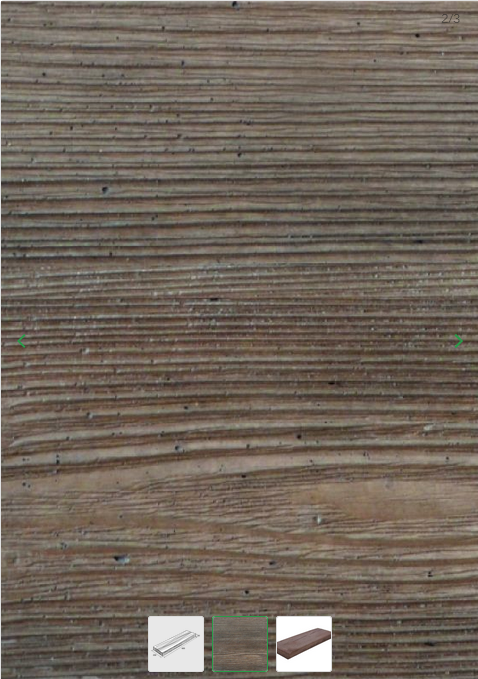 PRESBETON Dlažební deska Bark - BARK 8 prkno 600 x 200 x 50