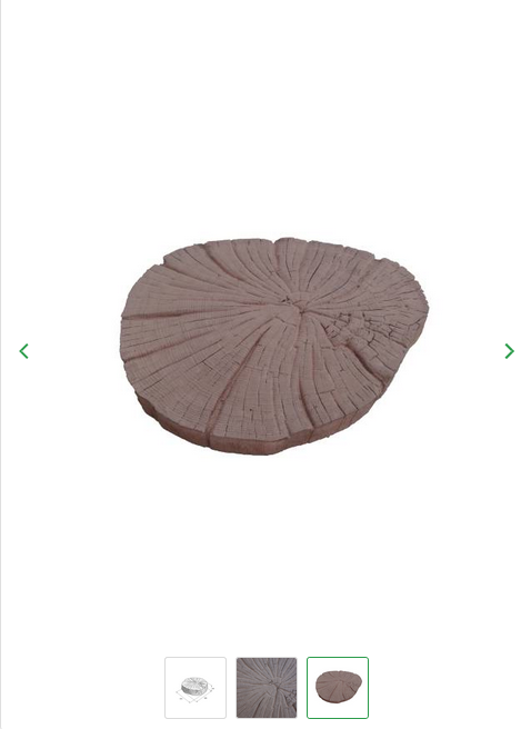 PRESBETON Dlažební deska Bark - BARK letokruh 4 610 x 500 x 60