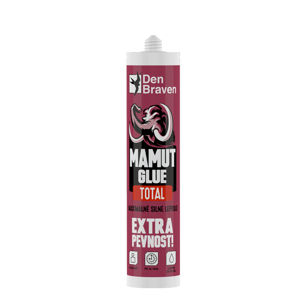 Lepidlo MAMUT GLUE TOTAL 290ml bílý DEN BRAVEN