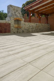 PRESBETON Plošná dlažba DAREA 600 x 400 x 40 mm reliéfní kartáčovaná