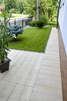 PRESBETON Plošná dlažba DAREA 600 x 400 x 40 mm reliéfní kartáčovaná
