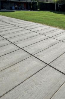 PRESBETON Plošná dlažba DAREA 600 x 400 x 40 mm reliéfní kartáčovaná