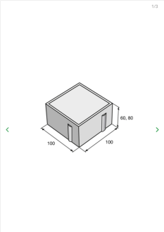 PRESBETON Dlažba HOLLAND II 100 x 100 x 80 mm