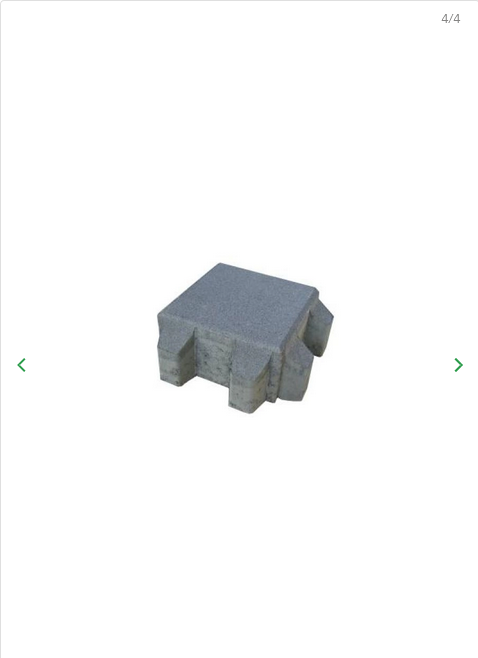 PRESBETON Dlažba HYDROSET 200 x 200 x 80 mm - přírodní