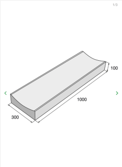 PRESBETON Žlab průběžný TBO 1-30/100 1000 x 300 x 100 mm