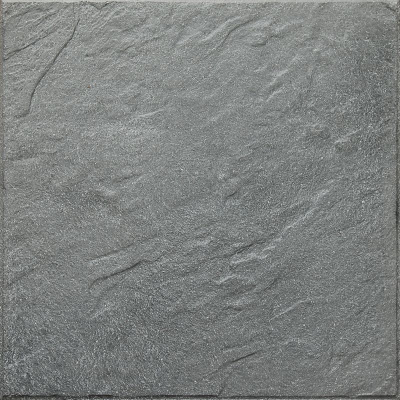 TOPTERAMO Dlažba GRANEX 400 x 400 x 20 mm Reliéf břidlice - vzor 071 tmavě šedý