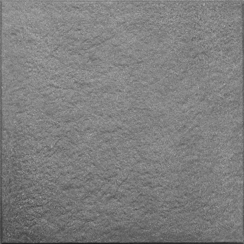 TOPTERAMO Dlažba GRANEX 400 x 400 x 22 mm Reliéf kámen melírovaný - vzor 053 šedý bez melíru