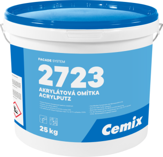 Omítka akrylátová Cemix rýhovaná 1,5 mm 2723