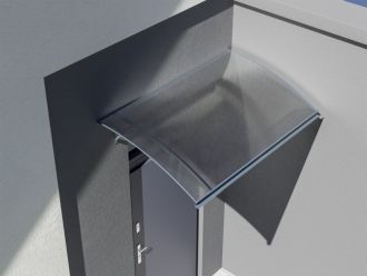 Oblouková vchodová stříška L-160 COVERNIT