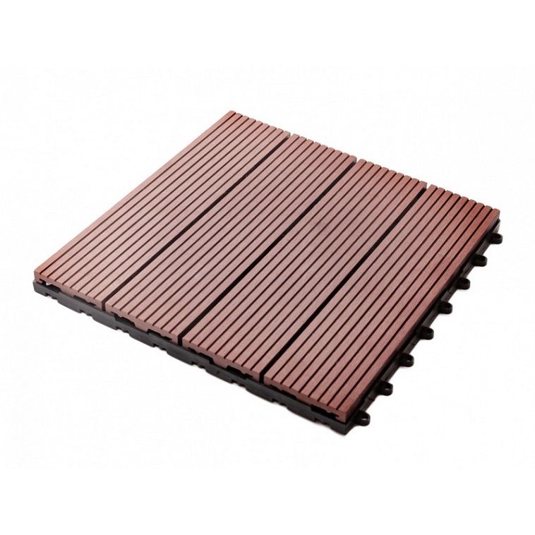 Terasová dlažba WPC Technodeck - oak brown COVERNIT