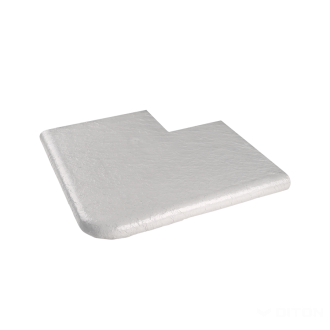 DITON Bazénové lemy PREMIERE - bílá roh vnitřní 45 × 45 × 4 cm