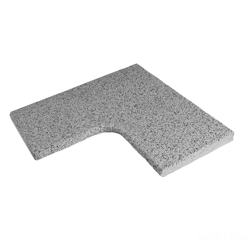 DITON Bazénové lemy EXCELENT - bílá roh vnitřní 60 × 60 × 4