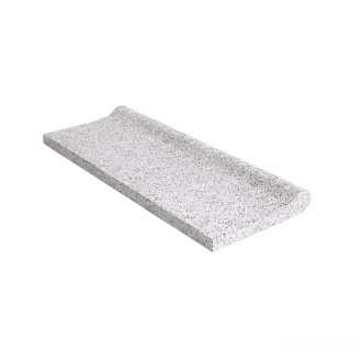 DITON Bazénové lemy FANTASY - profil vlna, rohový vnitřní 1m segment 90° bílý