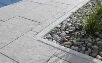 DITON Záhonový obrubník s rovnou hranou 100 × 5 × 20 cm AKCE Dláždíme slevami do 31.5.2025