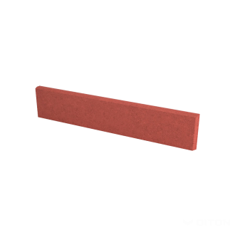 DITON Záhonový obrubník 100 x 5 x 20 cm - Černá