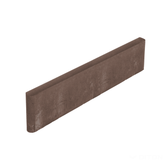 DITON Záhonový obrubník 100 x 5 x 20 cm - Černá