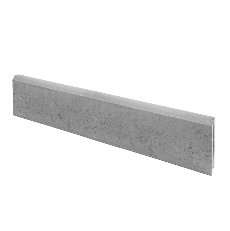DITON Záhonový obrubník 100 x 5 x 25 cm - Přírodní